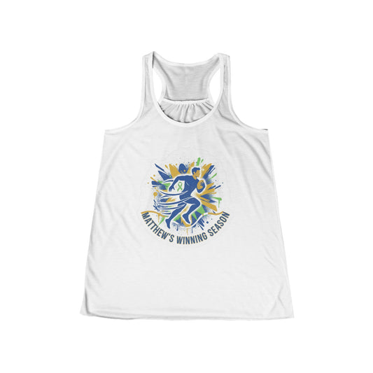 "Matthew's Winning Season" – Women's Racerback "MATTHEW #4"