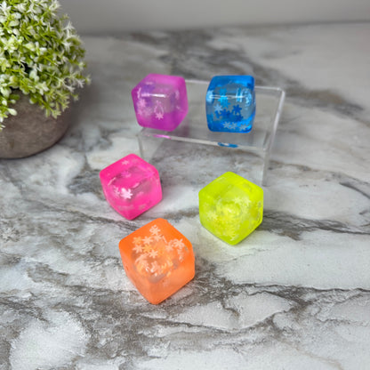 Ice Cube Squishy Toy - Snowflake