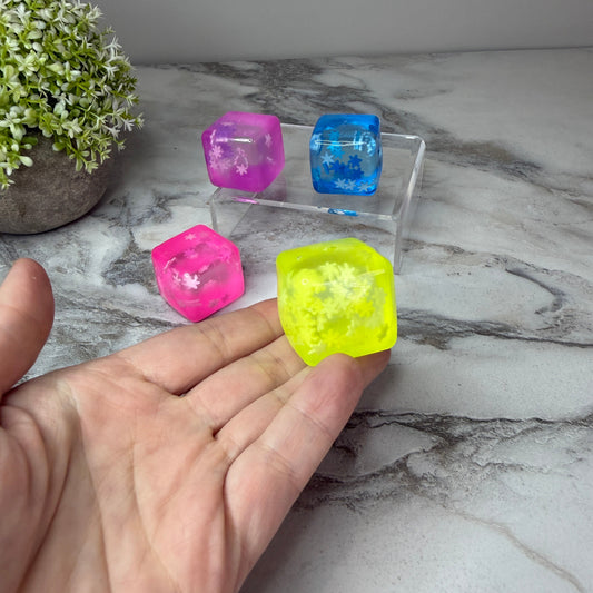 Ice Cube Squishy Toy - Snowflake