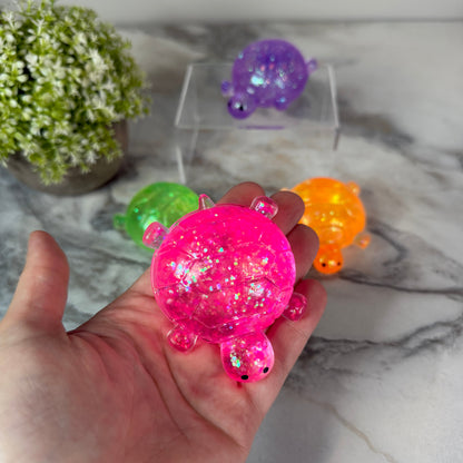 Squishy Toy - Glitter Turtle
