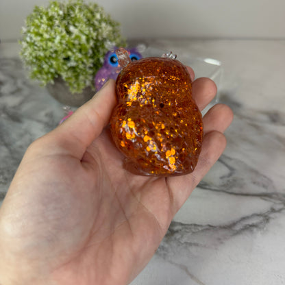 Squishy Toy - Owl, Glitter - PREORDER