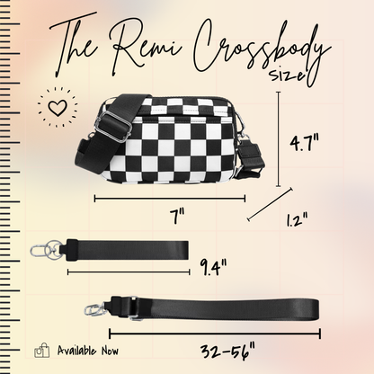 Remi - Nylon Crossbody Solid